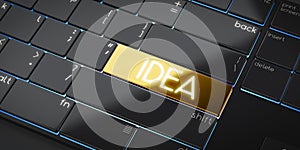 Idea - modern computer keyboard