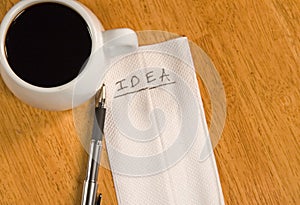 Idea on a Napkin