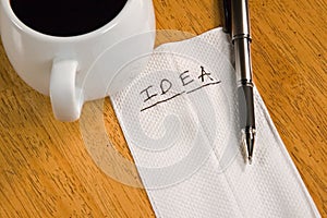 Idea on a Napkin