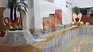 an idea for plating a buffet