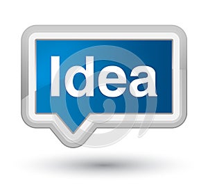 Idea prime blue banner button