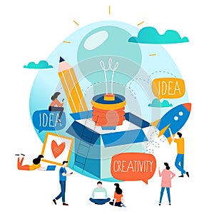 Idea, thinking outside the box, content development, brainstorming, creativity, project and research, creative soutions, learning,