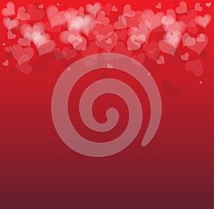 Idea of a Valentines Day Card background