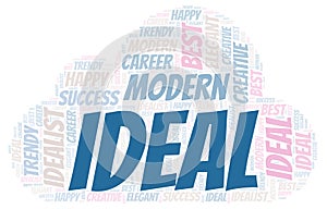 Ideal word cloud