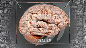 Idealism in human brain photo