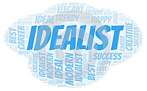 Idealist word cloud