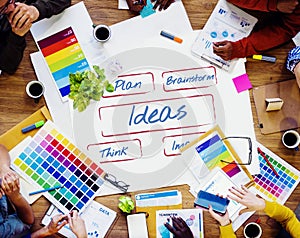 Ideas Be Creative Fresh Inspire Concept