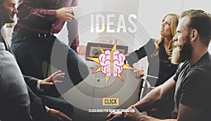 Ideas Brainstorming Vision Innovation Think Big Concept