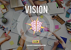 Ideas Brainstorming Vision Innovation Think Big Concept