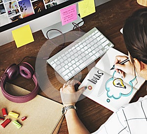 Ideas Creative Innovation Design Concept