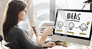 Ideas Creative Thinking People Graphic Concept