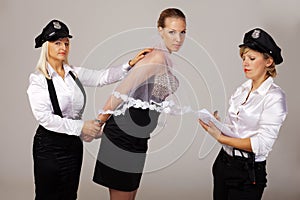 Ideas for hen party: take fiancÃ©e under arrest