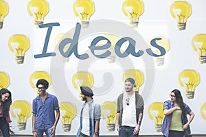 Ideas Innovation Tactics Thoughts Plan Concept photo