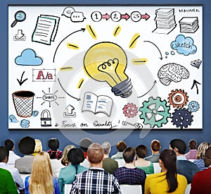 Ideas Learning Strategy Plan Teamwork Concept