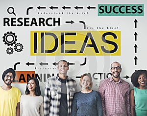 Ideas Research Planning Success Conceptualize Concept photo