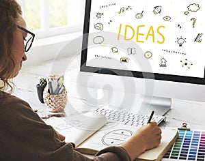 Ideas Strategy Action Design Vision Plan Concept