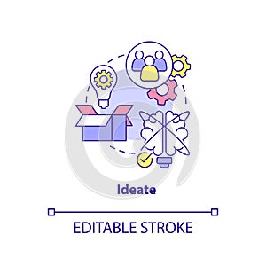 Ideate concept icon