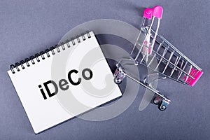 iDeCo is the Japanese government\'s defined contribution pension plan. Translation: pension book photo