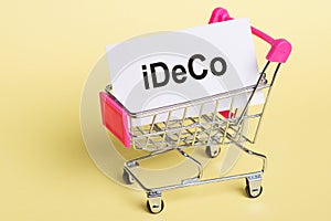 iDeCo is the Japanese government\'s defined contribution pension plan. Translation: pension book
