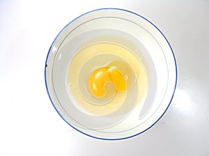 Identical Twins Egg White Yolk