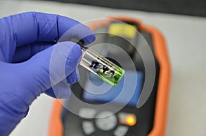 Identification of methanol