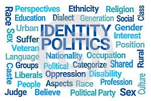 Identity Politics Word Cloud