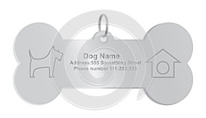 Identity tags for dog