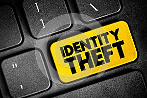 Identity theft occurs when someone uses another person\'s personal identifying information, to commit fraud or other crime