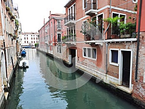 Idilic Venice canel, Italy