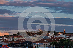 Idilic view on the mediterranean sea, Murter, Dalmatia, Croatia