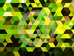 An idiosynchratic and beauteous colorful graphic pattern of squares photo