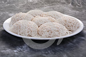 Idiyappam steam cooked rice noodles