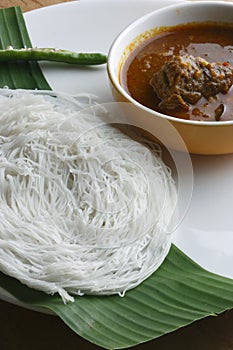 Idiyappam - String hoppers from Kerala, India