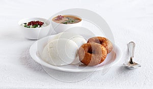 Idli Healthy South Indian Vegetarian Breakfast and Vada