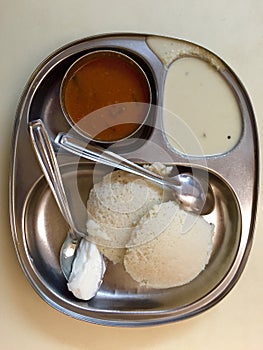Idli Sambar - South India Cuisine (Udupi Cuisine)