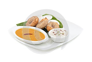 Idli vada south indian food