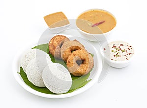 Idli vada south indian food