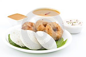 Idli vada south indian food