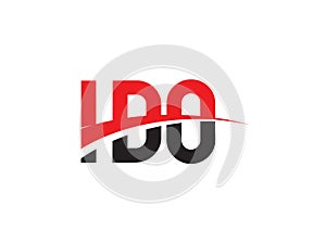 IDO Letter Initial Logo Design Vector Illustration