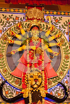 Idol of Goddess Durga