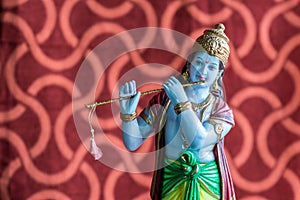 Idol of Lord Krishna photo