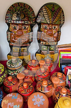 Idol at mercado de las brujas in Bolivia photo