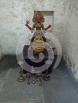 Idole of Durga- goddess of power