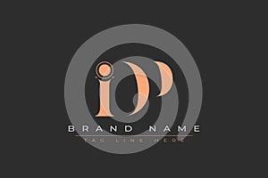 IDP abstract letter logo design