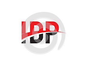 IDP Letter Initial Logo Design Vector Illustration photo