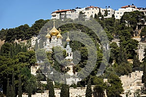 Idron Valley and the Mount of Olives