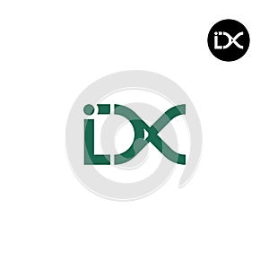 IDX Logo Letter Monogram Design