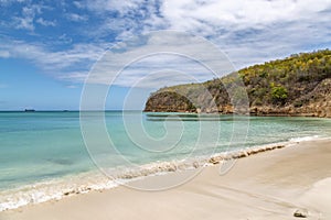 An Idyllic Antiguan Beach View