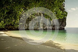 Idyllic beach on Hond island, Krabi, Thailand