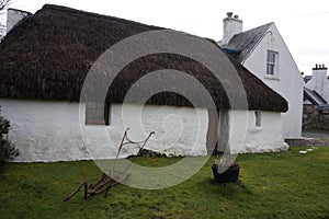 Idyllic fishing village Plockton in Scotland